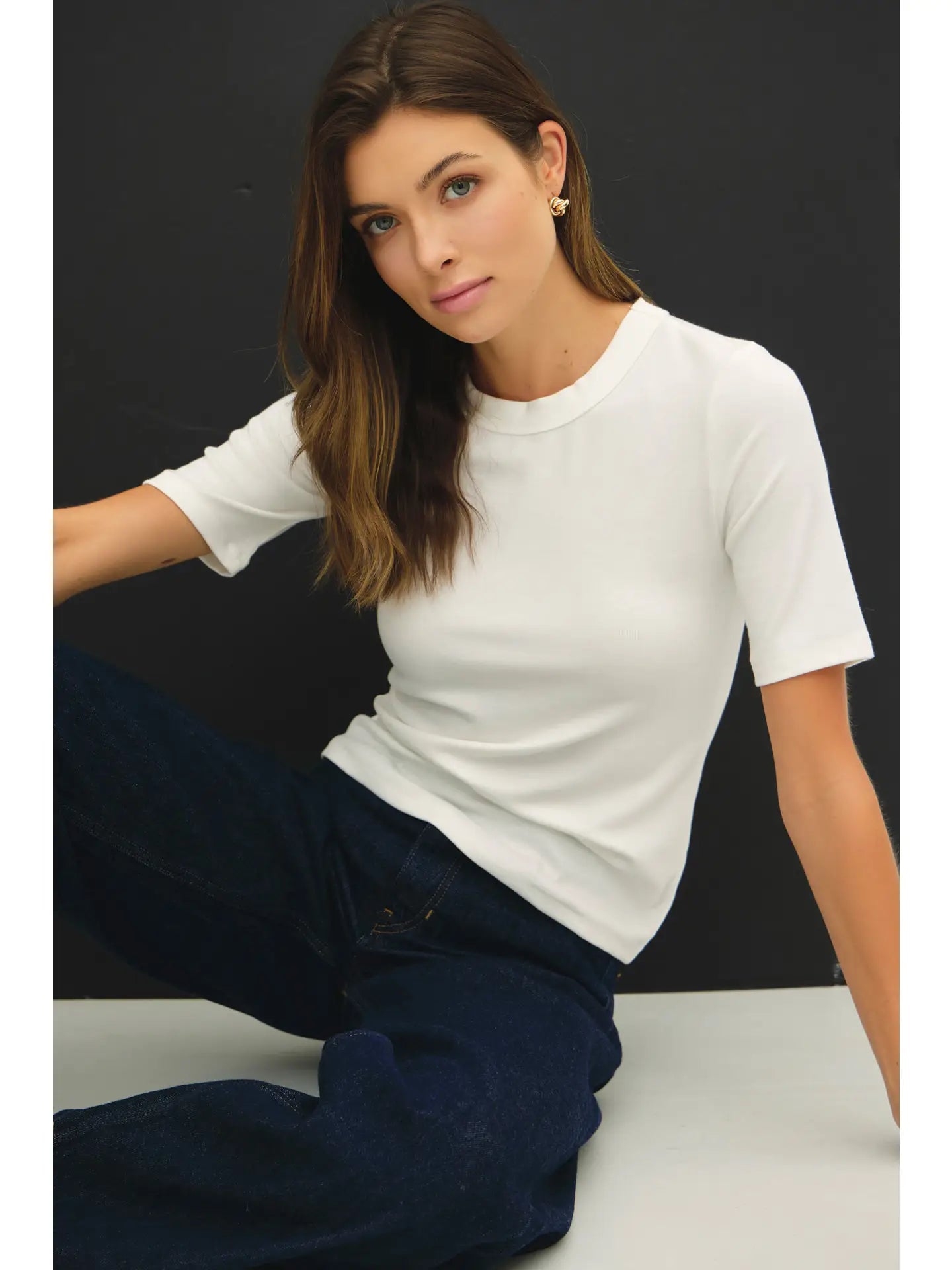 Sophia Soft Short Sleeve Top – Ivella