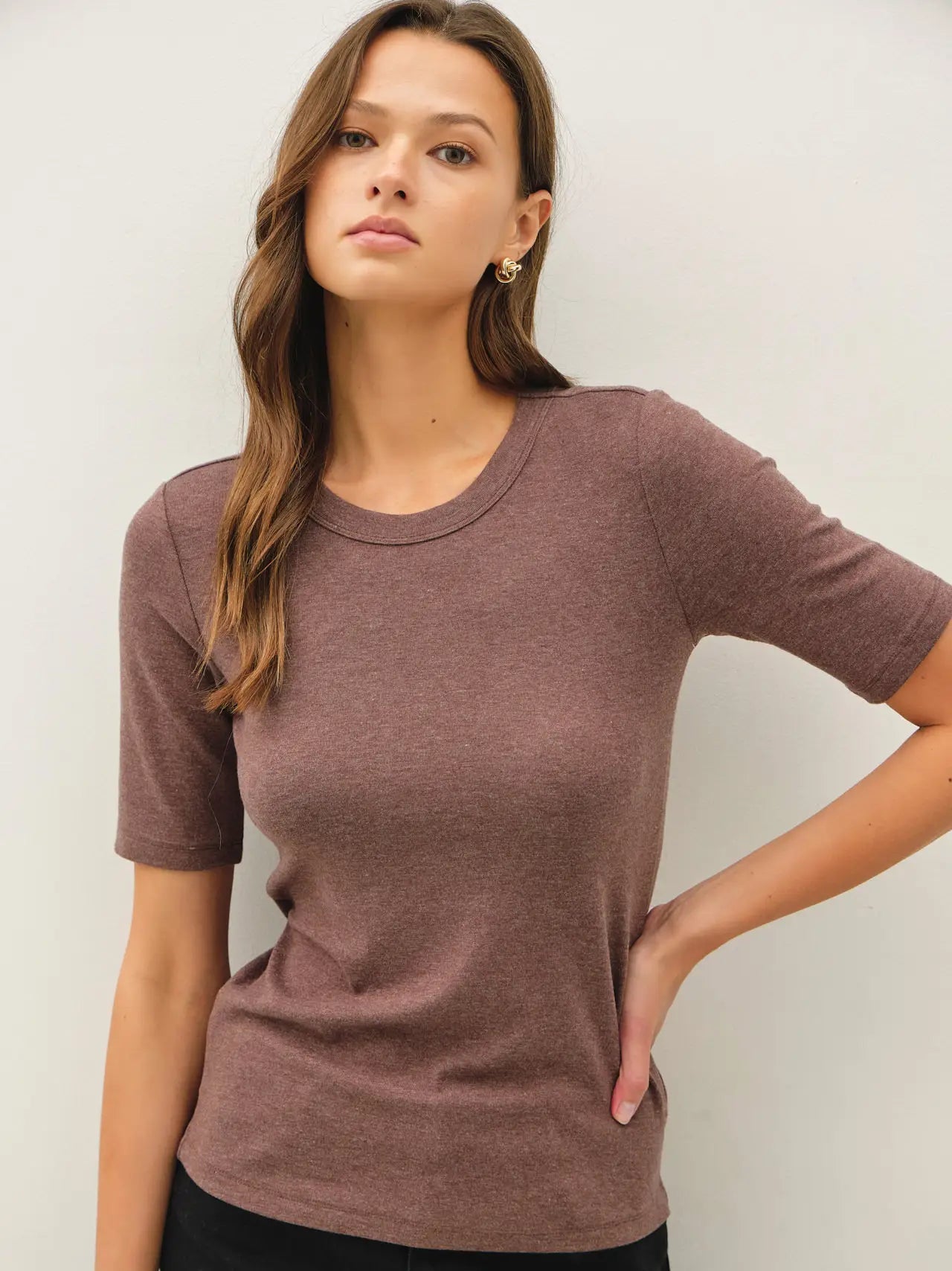 Sophia Soft Short Sleeve Top – Ivella