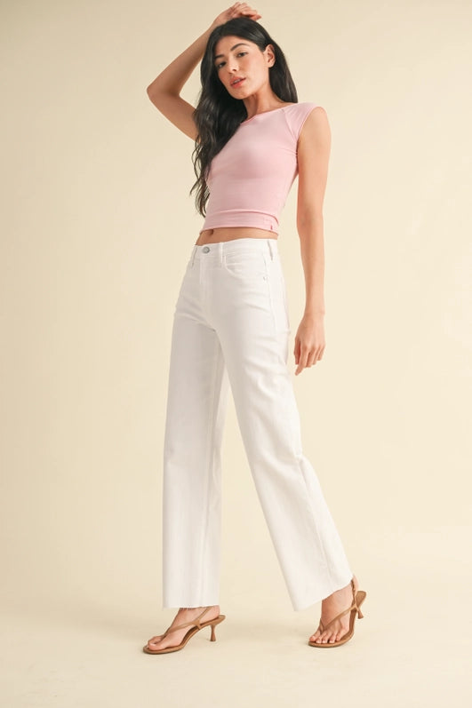 Slim Palazzo Denim