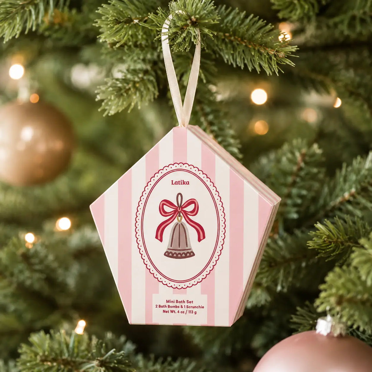 Mini Bath Bomb Gift Set - Bell Christmas Stocking Stuffer