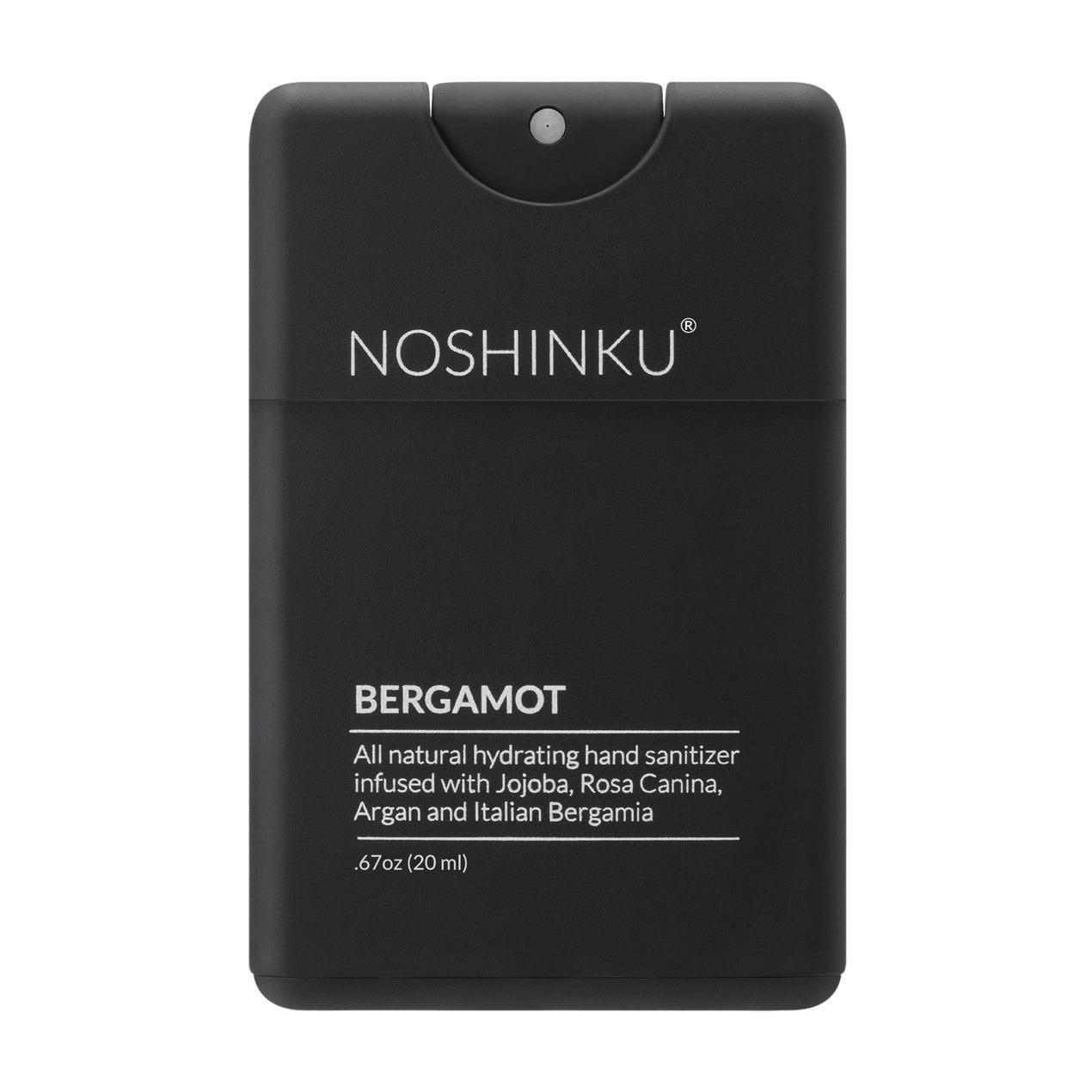 Refillable Bergamot Nourishing Pocket Hand Sanitizer