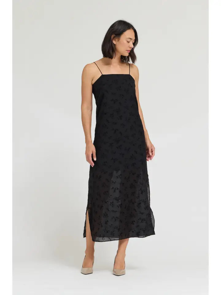 Sabine Spaghetti Strap Maxi Dress