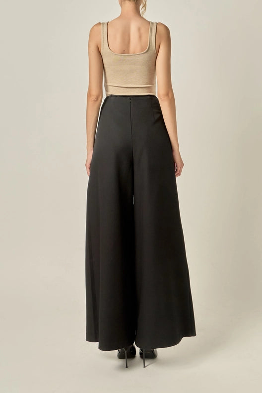 Hillary High Waisted Pleated Pants