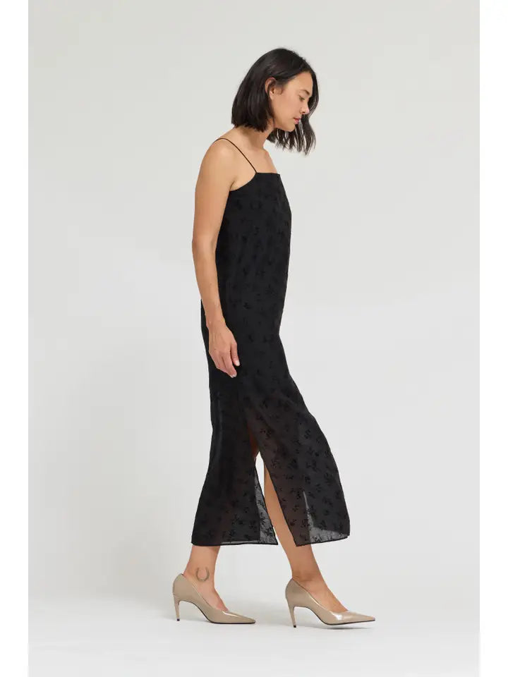 Sabine Spaghetti Strap Maxi Dress
