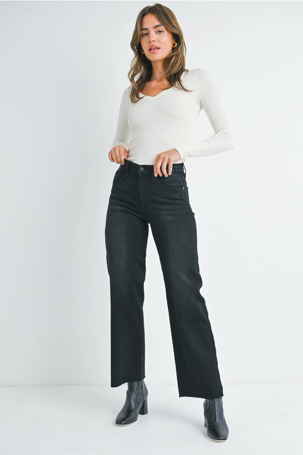 Slim Palazzo Denim