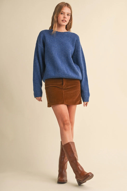 Harriet Scalloped Edge Sweater