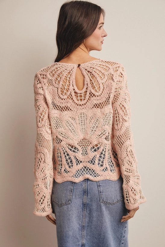 Clara Crochet Sweater