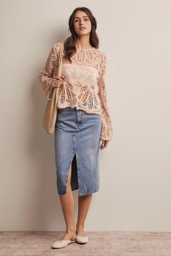 Clara Crochet Sweater