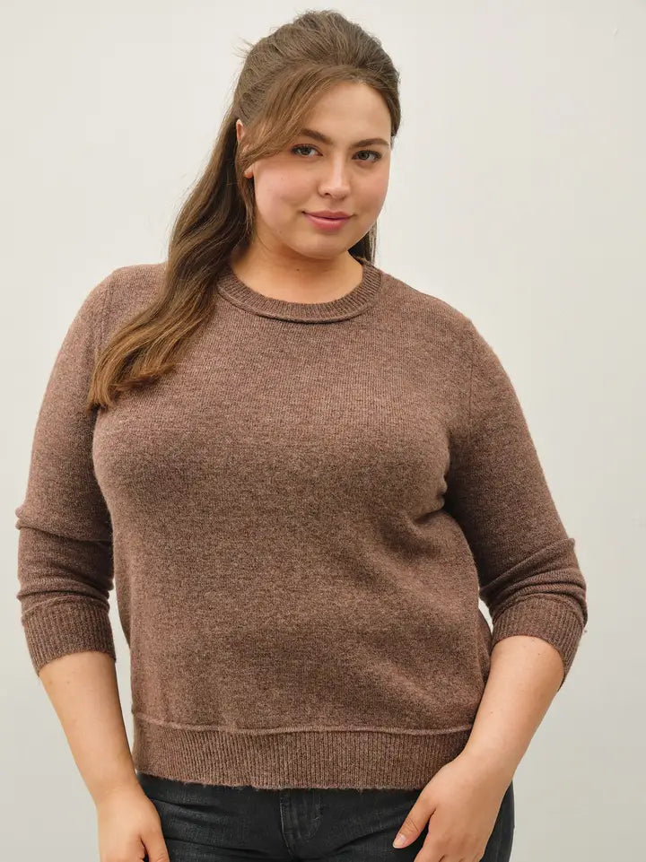 Collins Crew Neck Sweater - Plus Size