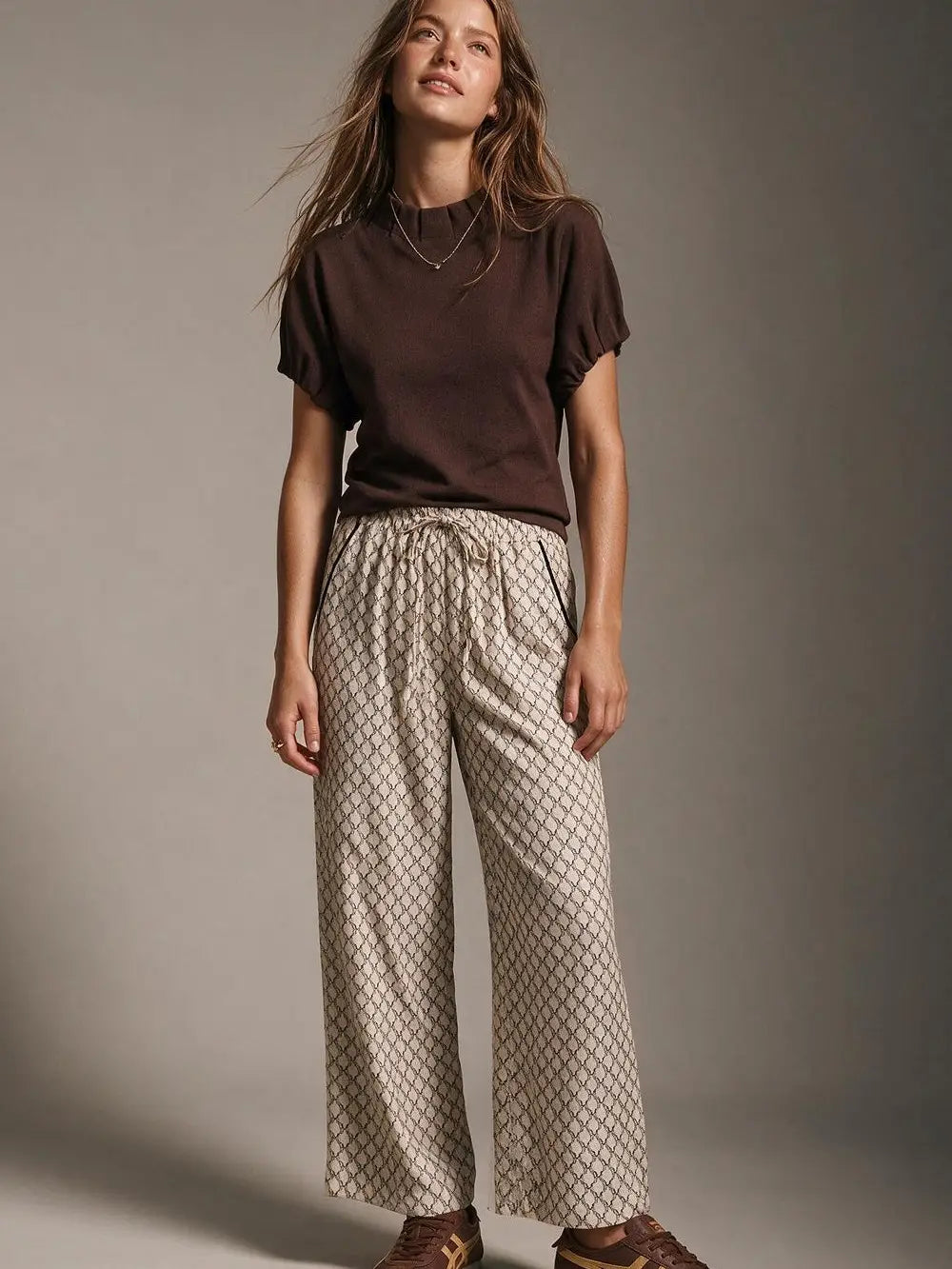 Ripley Mock Neck Short Sleeve Sweater