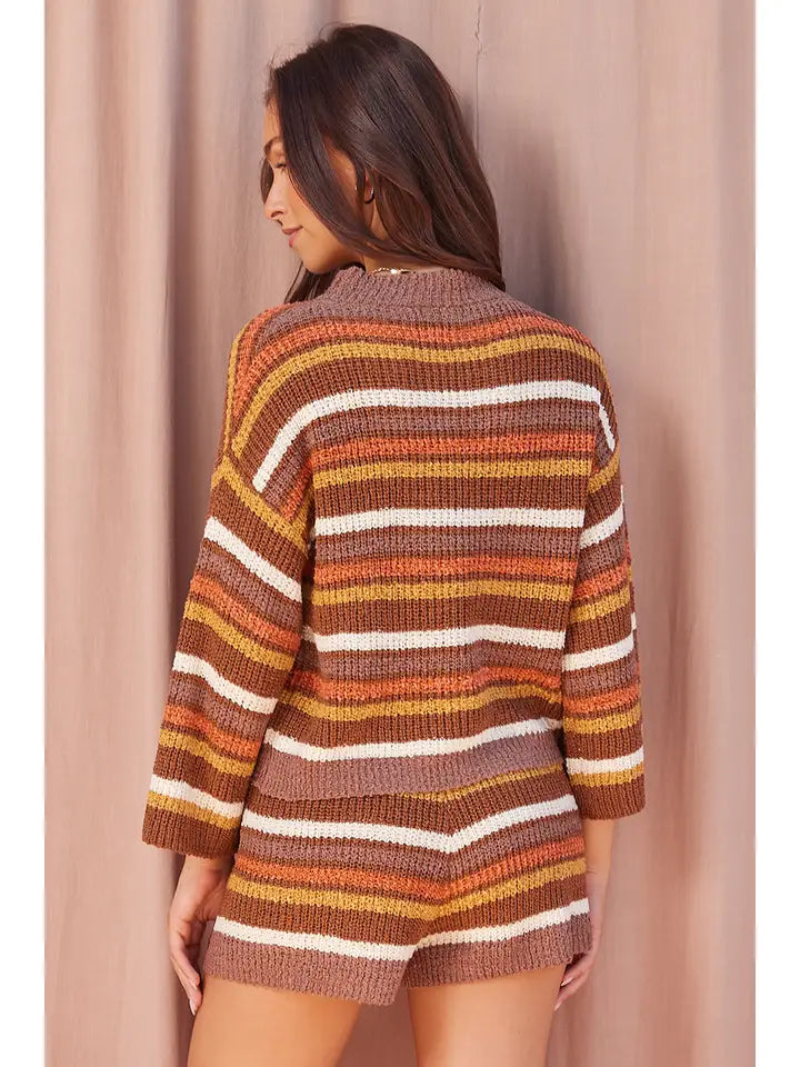 Soren Stripe Knit Top