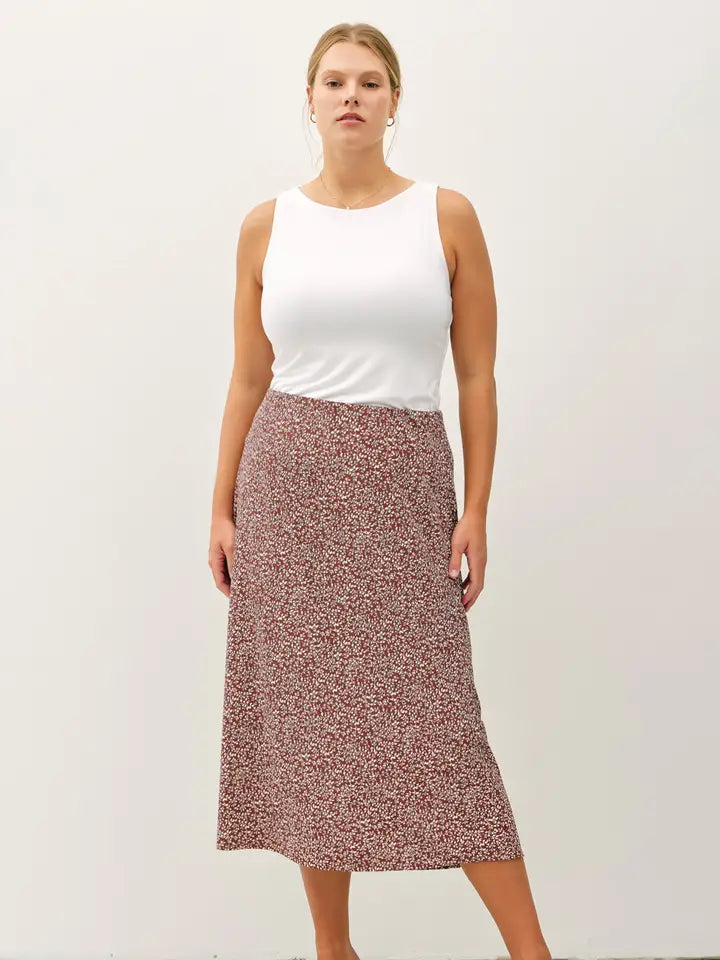 Blake Midi Skirt - Plus Size
