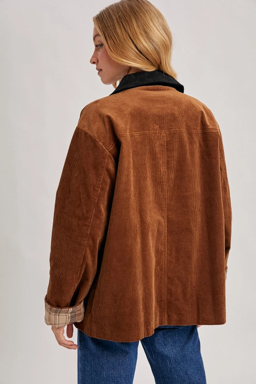 Cassidy Corduroy Barn Jacket