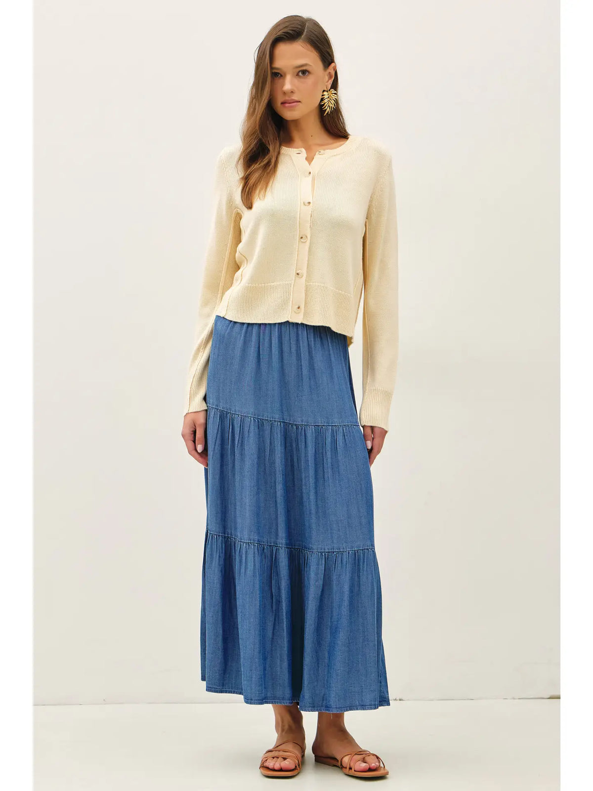 Como Button Up Cardigan
