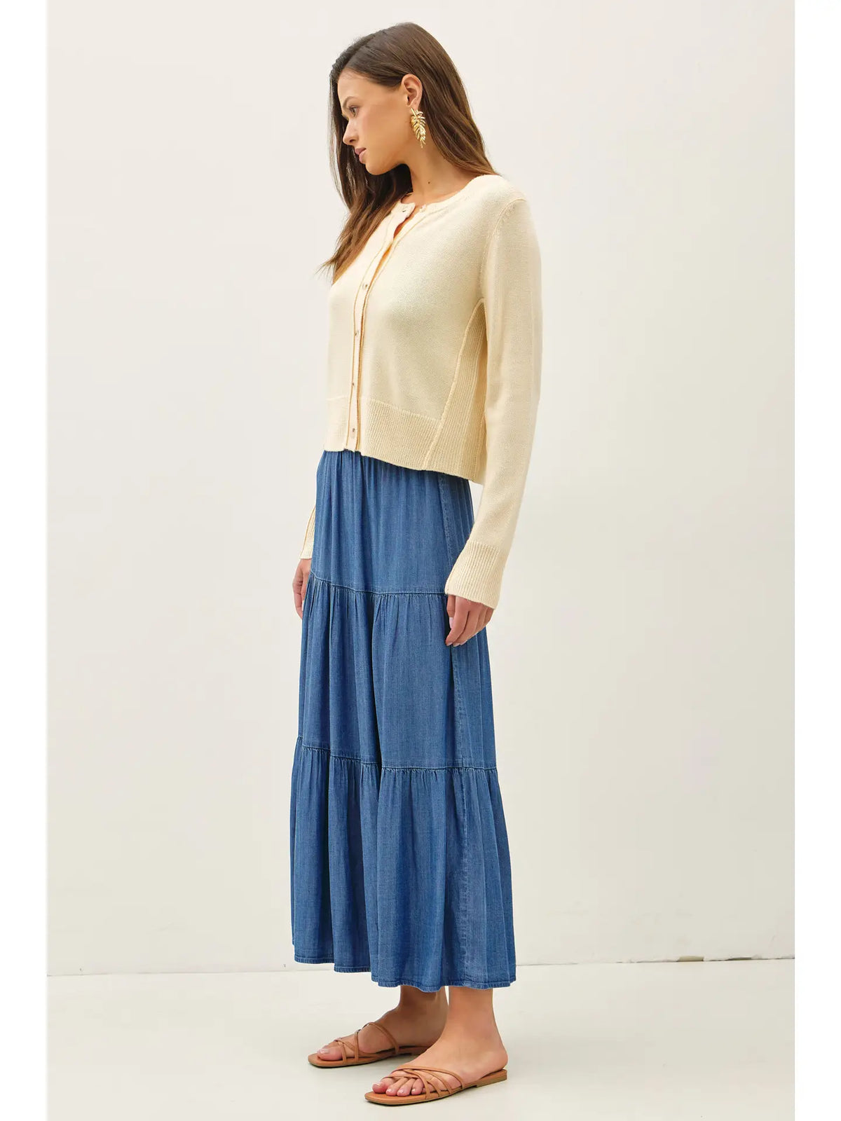 Como Button Up Cardigan