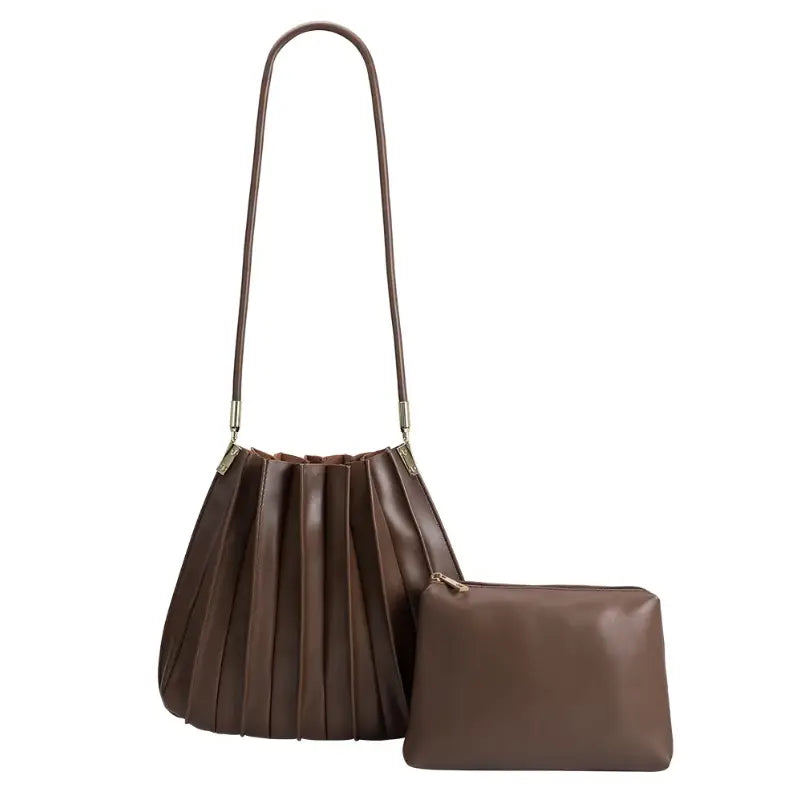 Carrie II Pleated Shoulder Bag