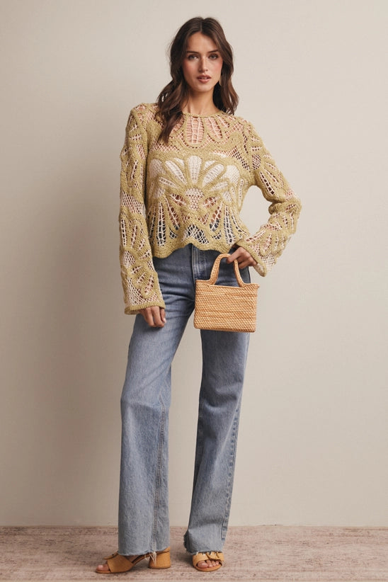 Clara Crochet Sweater