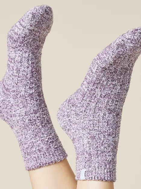 Softies Marshmallow Crew Socks with Grippers For Women