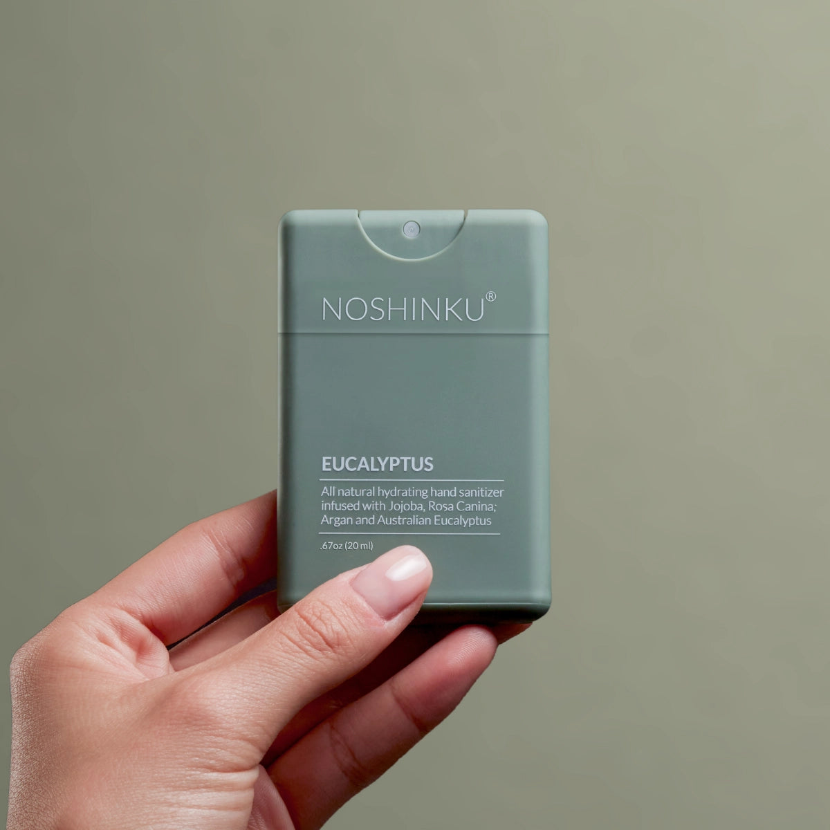 Refillable Eucalyptus Moisturizing Pocket Hand Sanitizer