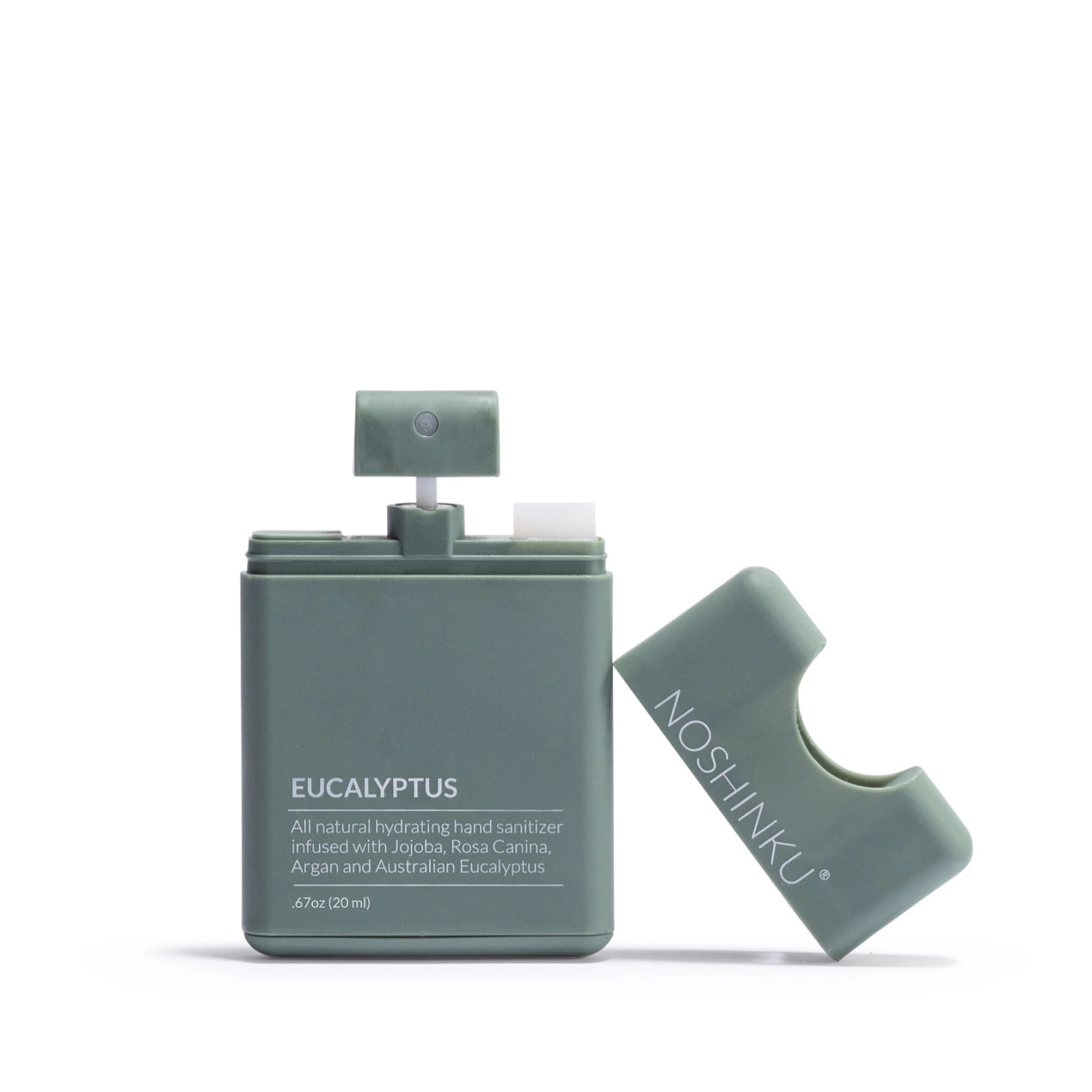 Refillable Eucalyptus Moisturizing Pocket Hand Sanitizer