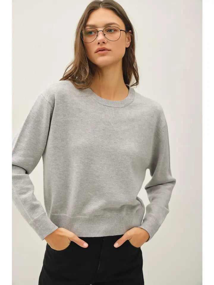 Mary-Kate Crew Neck Sweater