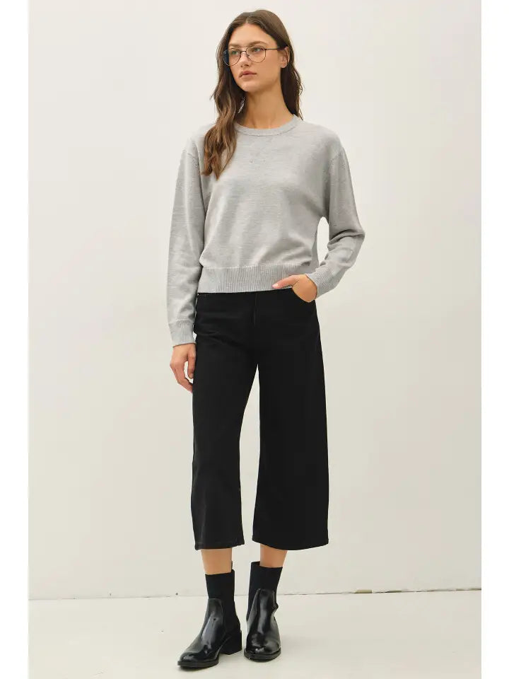 Mary-Kate Crew Neck Sweater