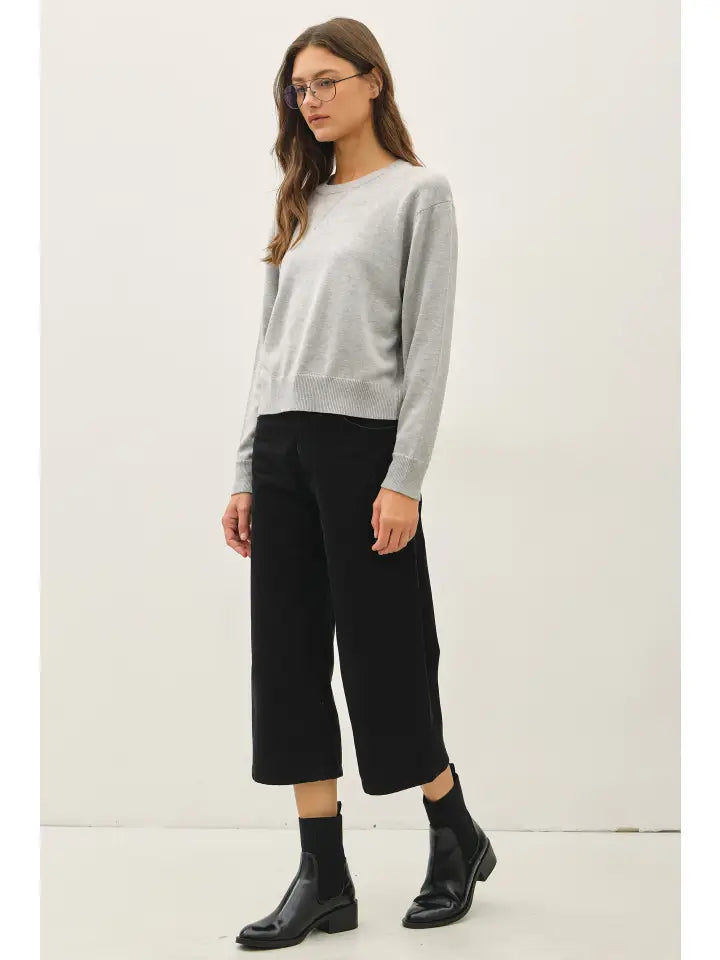 Mary-Kate Crew Neck Sweater