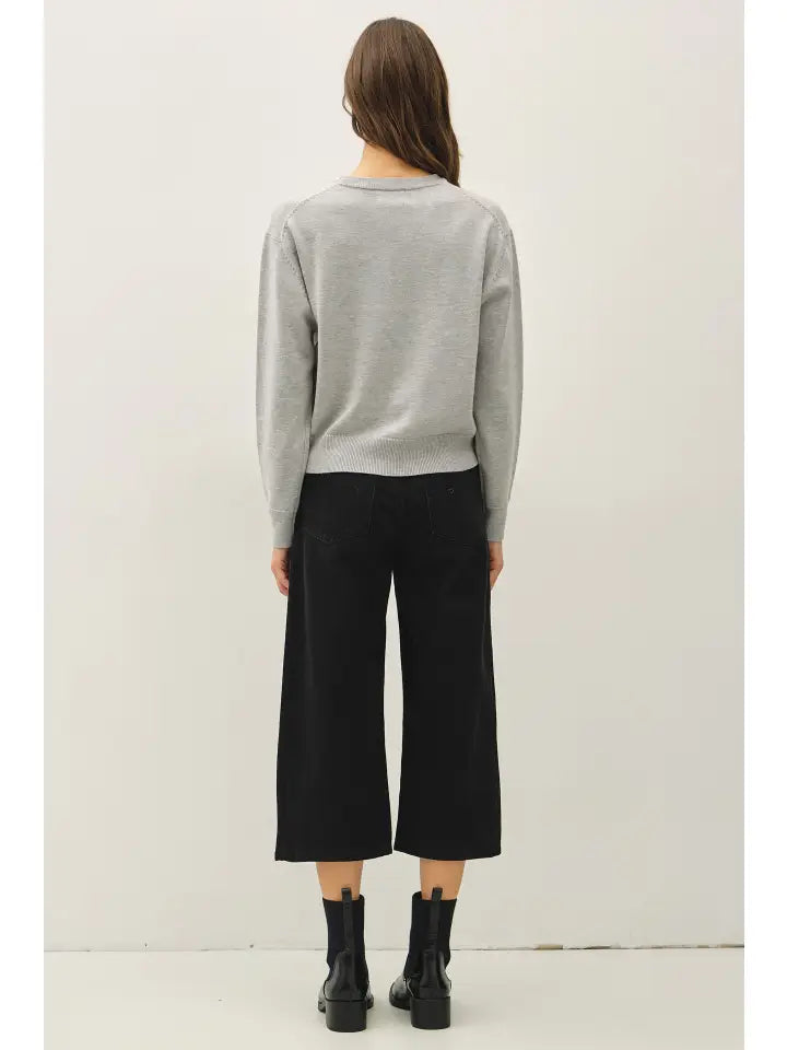 Mary-Kate Crew Neck Sweater