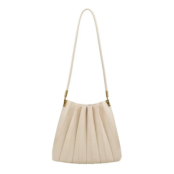 Carrie II Pleated Shoulder Bag