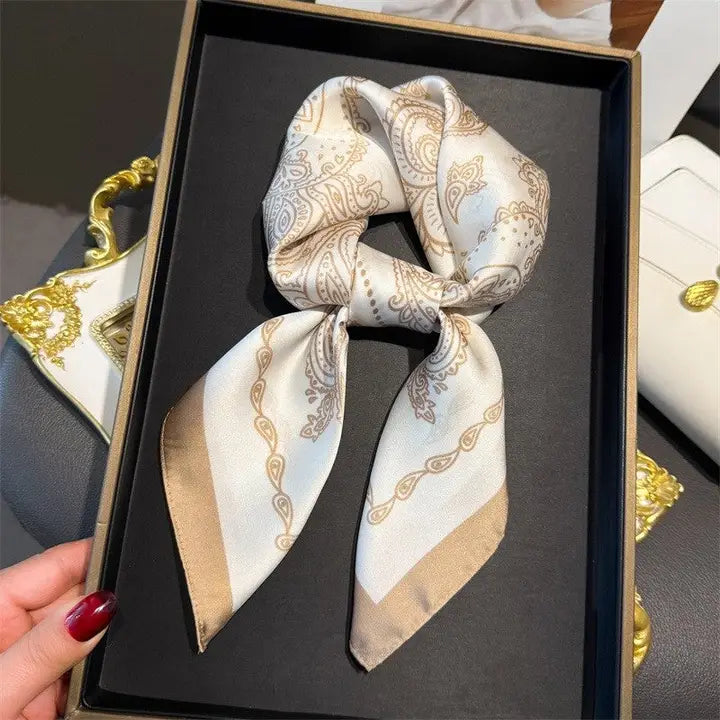 The Sylvie Square Neck Scarf