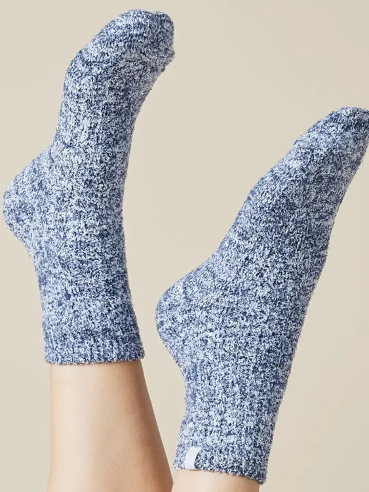 Softies Marshmallow Crew Socks with Grippers For Women