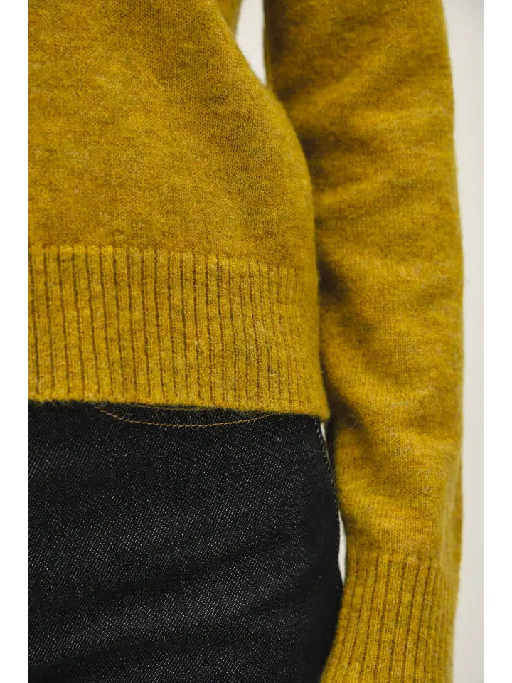 Whitney Wool Blended Crewneck Sweater