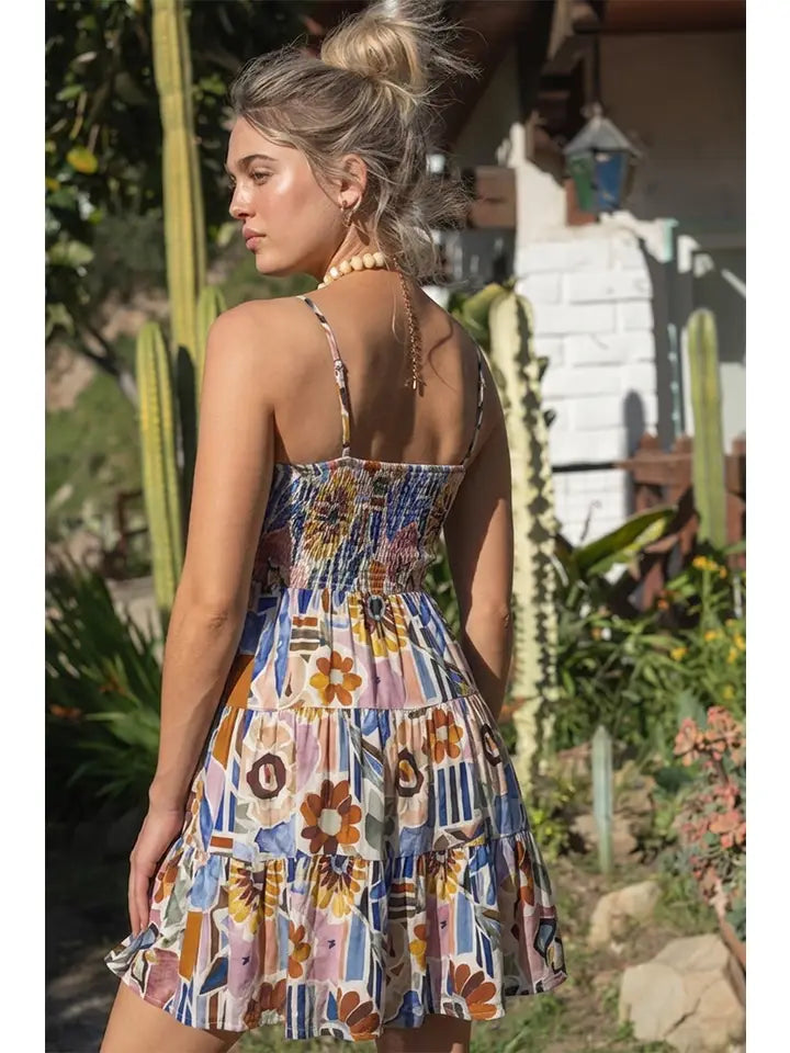 Sabine Cut Out Mini Dress