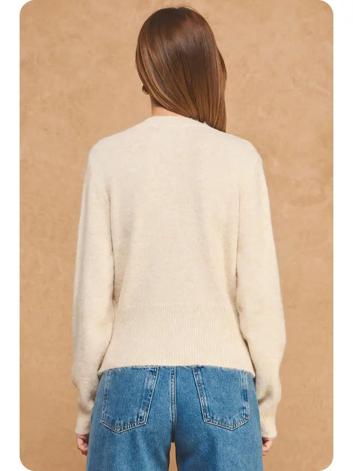 Beryl Multi-Color Button Cardigan
