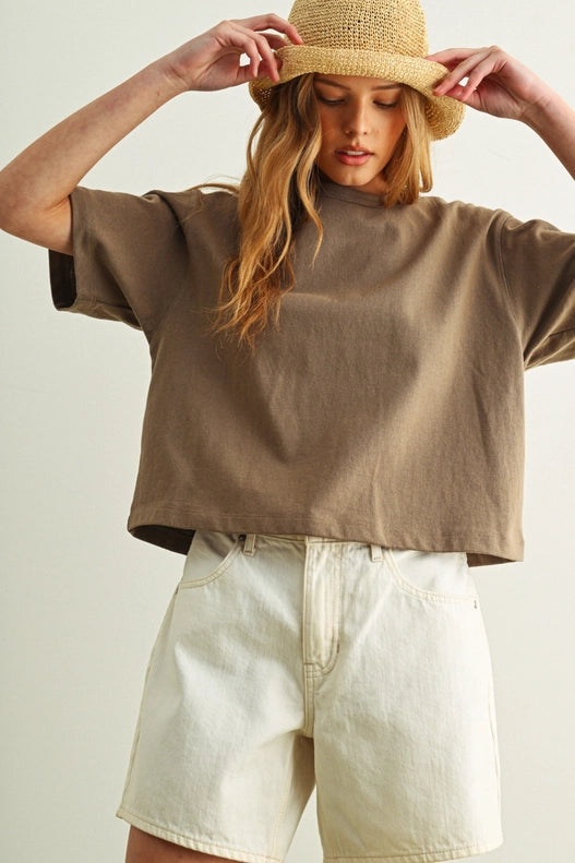 Layla Short Sleeve Cotton Tee