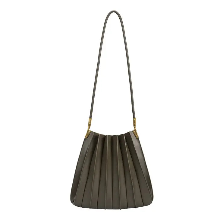 Carrie II Pleated Shoulder Bag