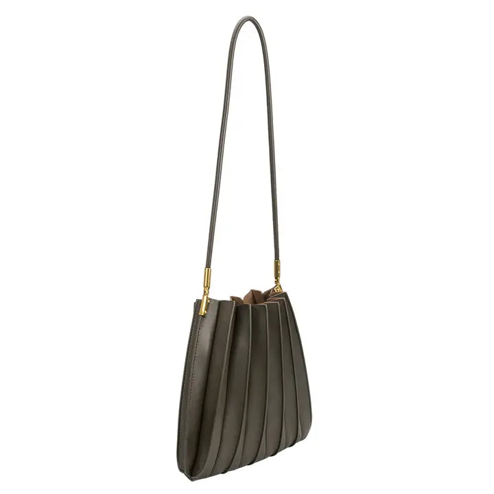 Carrie II Pleated Shoulder Bag