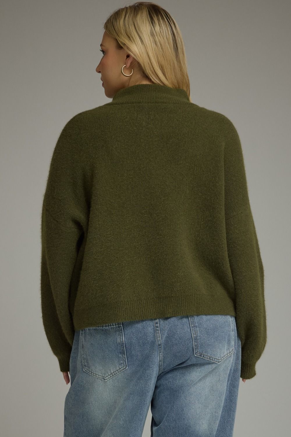 Remi Balloon Sleeve Sweater - Plus Size