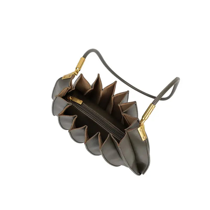 Carrie II Pleated Shoulder Bag