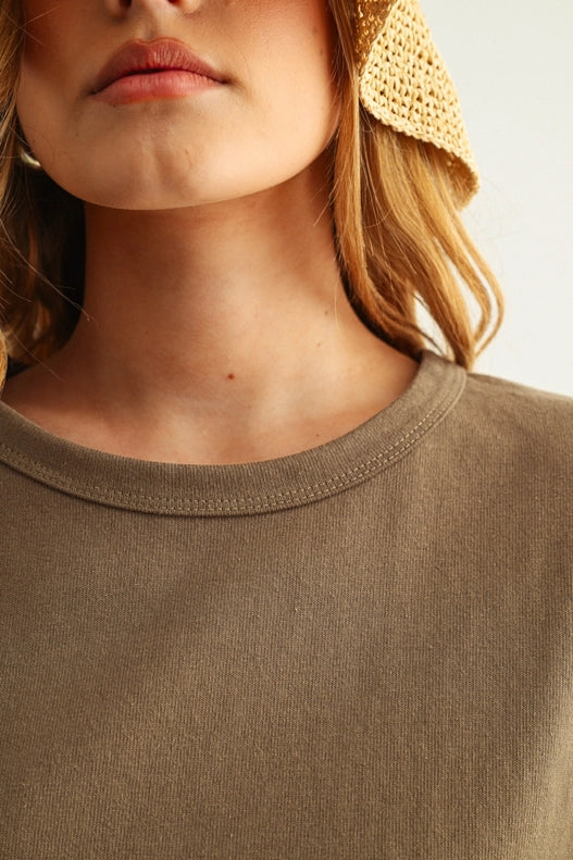 Layla Short Sleeve Cotton Tee