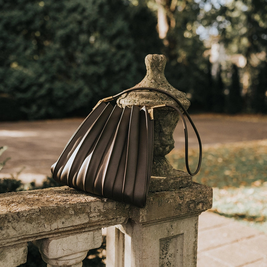 Carrie II Pleated Shoulder Bag