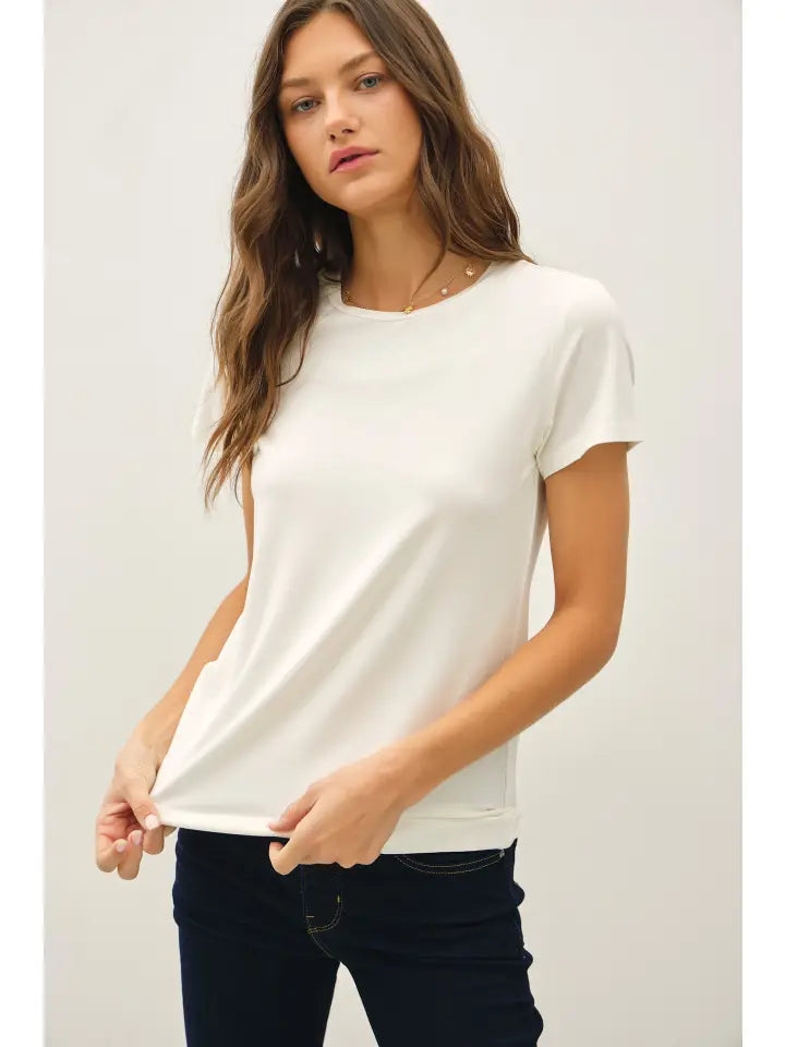 Lenox Modal Round Neck T-Shirt