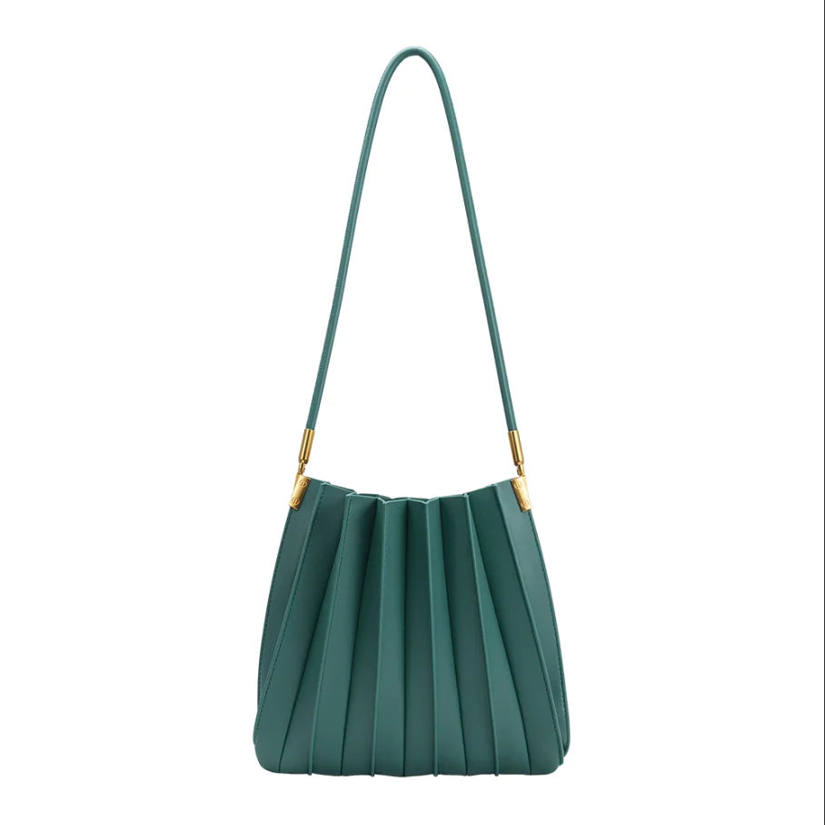 Carrie II Pleated Shoulder Bag