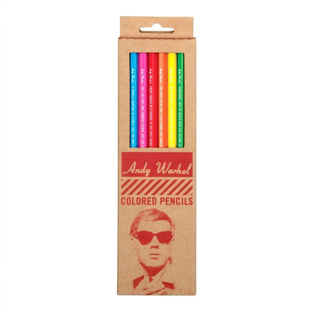 Andy Warhol Colored Pencils