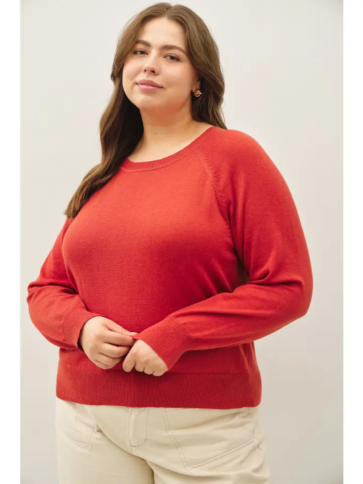 Remi Loose Fit Sweater Top