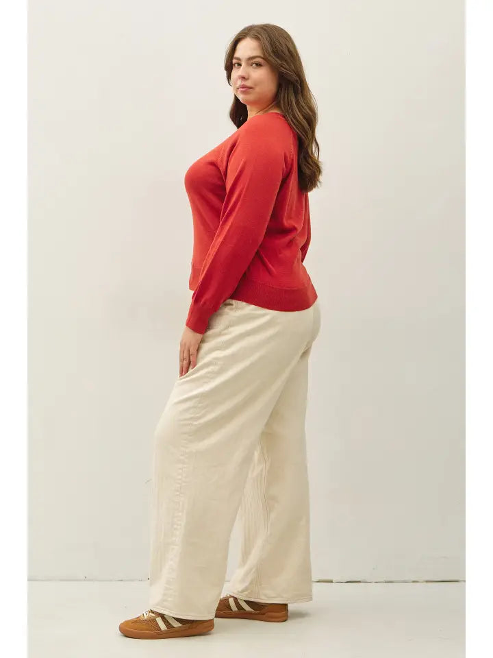 Remi Loose Fit Sweater Top