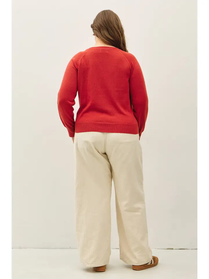 Remi Loose Fit Sweater Top