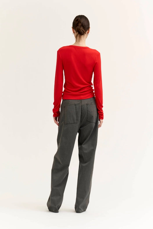 Vinny V-Neck Long Sleeve Shirt
