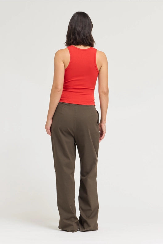 Ronni Ribbed Jersey Tank