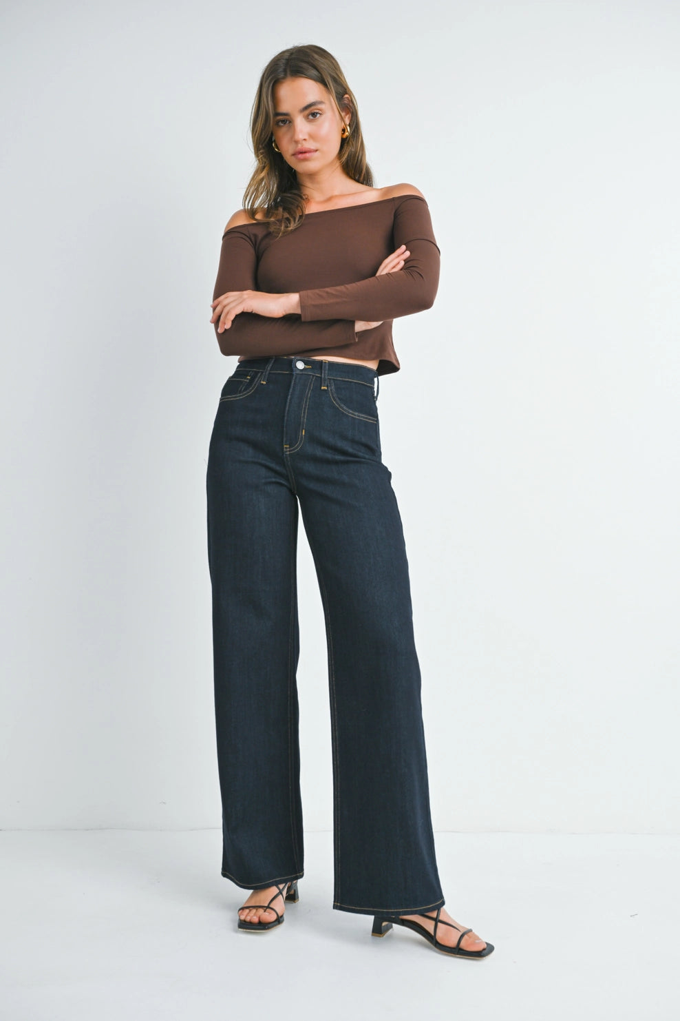 Darcy Relaxed Wide Leg Denim
